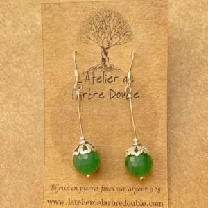 Boucles d'oreilles en aventurine