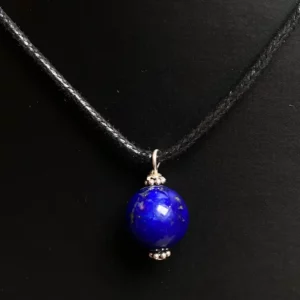Pendentif sphère en lapis lazuli