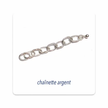 chainette argent